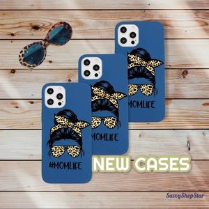 NEW MOM LIFE IPHONE CASES - Limited Stock!💙🤎